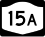 New York State Route 15A marker