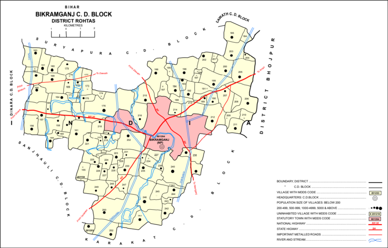 File:Bikramganj block map.png