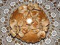 Bread and salt, a traditional token of hospitality, as served at a Polish wedding reception