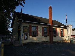 Town hall and post office