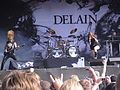 Delain performing live at Wacken Open Air in August 2010