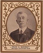 Frank Bancroft, manager of the Worcesters in 1879 and 1880.