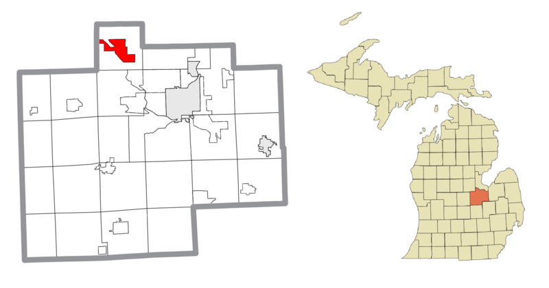 File:Freeland, MI location.png