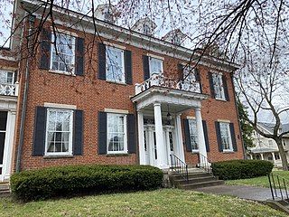 Henry Stanbery House - Built about 1835 for Henry Stanbery, law partner of Thomas Ewing. Stanbery was the first Attorney General of the State of Ohio. Stanbery later served as U.S. Attorney General in the Andrew Johnson administration.