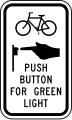 R10-24 Bicycle push button for green light