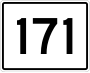 State Route 171 marker