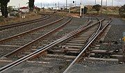 Dual-gauge track in North Geelong