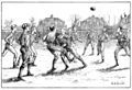 Image 12Old Etonians v Blackburn Rovers match. Illustration by S.T. Dadd, 1882 (from History of association football)