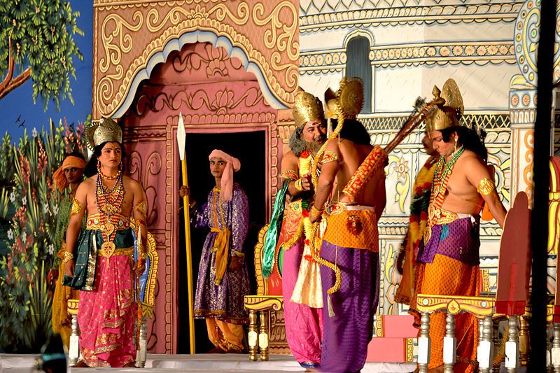 File:Ramlila Dasratha.jpg