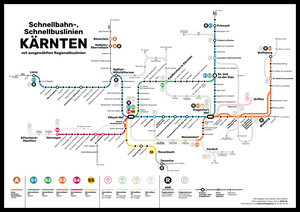 Route map as of December 2022