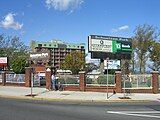 Schuetzen Park, as seen from Kennedy Boulevard