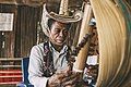 Image 13Sasando, a traditional stringed instrument from East Nusa Tenggara. It features a resonating body made from palm leaves and multiple strings that create a rich, harmonious sound. (from Culture of Indonesia)