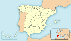 Location of Quintanilla de las Torres in Spain.