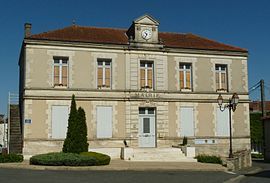 The town hall in Val-de-Bonnieure