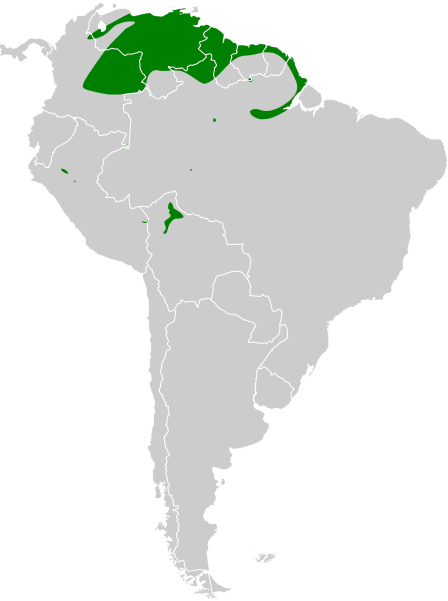 File:Tangara cayana map.svg