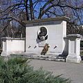 Monument of Alexandrov in Kyustendil, Bulgaria.