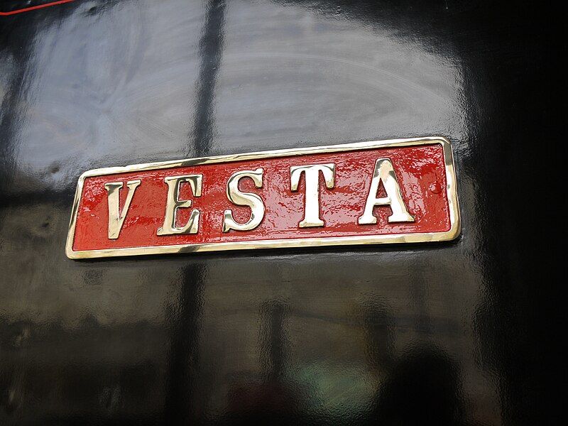 File:Vesta Locomotive Nameplate.jpg