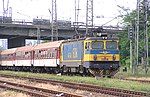 A passenger train in Bulgaria in 2008