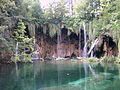 Waterfalls during summer