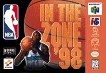 NBA In The Zone '98 box art.