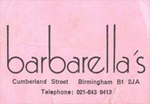 Birmingham Barbarella's logo