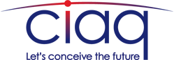 The CIAQ's logo (Let's conceive the future)