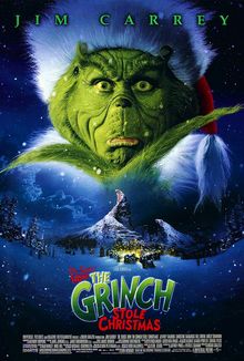 The theatrical poster featuring the Grinch and Who-vile.