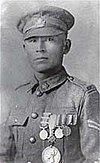 Francis Pegahmagabow shortly after World War I