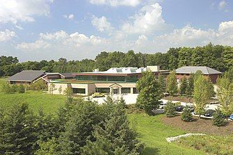 Aerial view of the Earth Rangers Centre