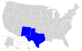 Updated Lonestar Conference Map