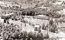 Campus in the 1930s.