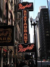 The Berghoff Restaurant, Chicago, Illinois (photo credit: David K. Staub)