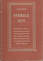 Book jacket cover of Sterile Sun (1938)