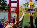 A hanging bridge in Rangamati