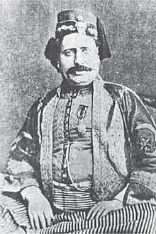 Afghani as Haji Sharif, who inspired Saint-Yves d'Alveydre in legend of Agarttha and Synarchy.