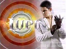 An image of Richard Gutierrez, wearing a white suit and black gloves. The series title is displayed on the left side of the image.