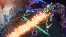 Nine Parchments boss fight screenshot