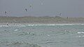 Kitesurfing on Newborough beach