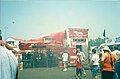 Picture of Gary Scelzi's pit area during the 2001 Southern Nationals.