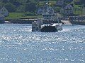 Ferry leaving from Tiverton, Nova Scotia going to Digby Neck