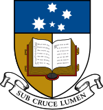 This is the coat of arms of the university.