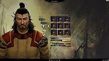 A screenshot of the Guild Wars 2 character creation system.