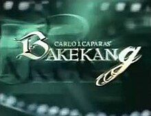 An image with a green background and white circles. The series title is displayed on the center of the image. The text "Carlo J. Caparas'" is displayed above the series title.