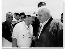 David Karmi and Ariel Sharon.