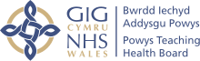 Logo of Powys Teaching Health Board