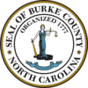 Official seal of Burke County