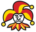 The logo of Jokerit since 2022.