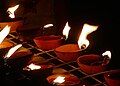 Image 14Diyas lighting on Divali night in Trinidad and Tobago. (from Culture of Trinidad and Tobago)