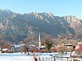 Frisanco with Casasola and part of Monte Raut in the background