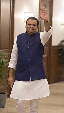 Rahul Narwekar at the Maharashtra Legislative Assembly (Vidhan Bhavan) in Mumbai